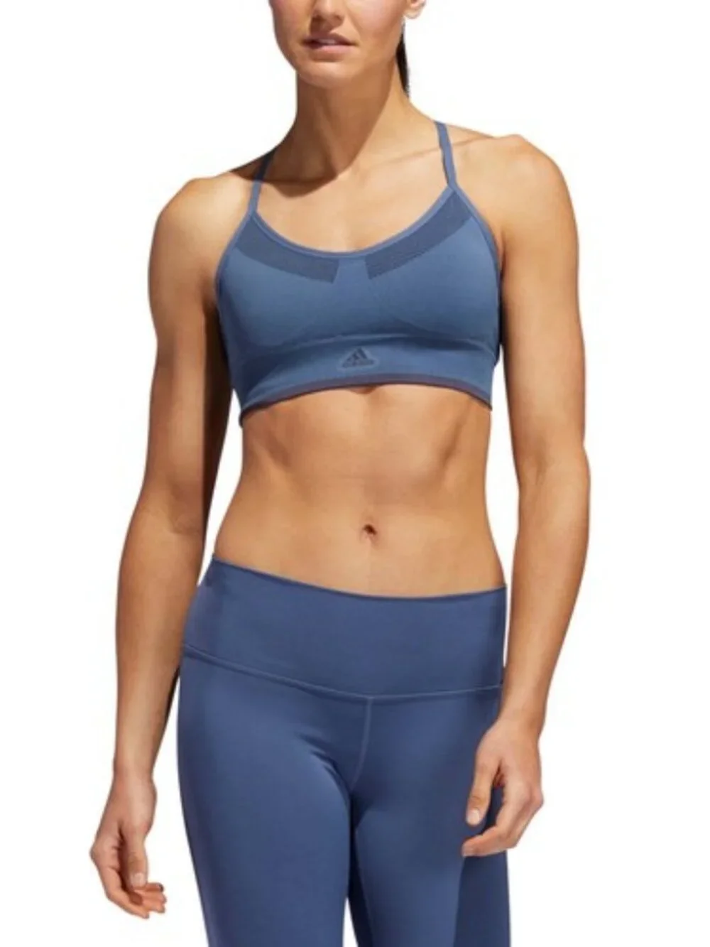 adidas Womens Primeknit All Me Seamless Low Impact Sports Bra